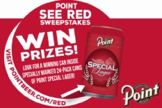 Stevens Point Brewery Announces “Point See Red Sweepstakes!”