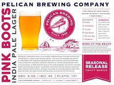 Pelican Brewing Company Releases Pink Boots India Pale Lager