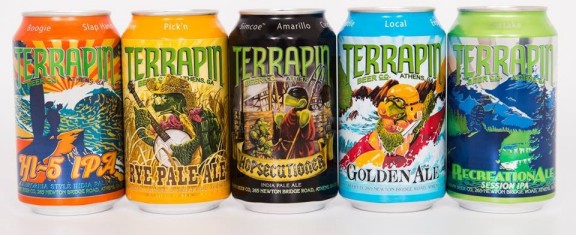 Terrapin Craft Can Beers