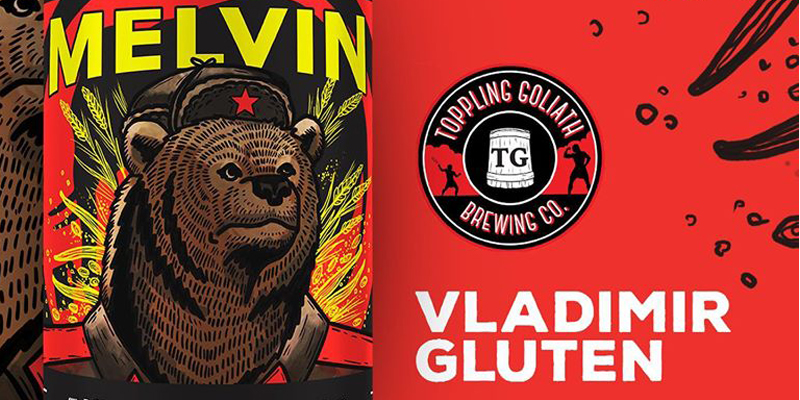 Melvin Brewing Toppling Goliath Collaboration Brew Vladimir Gluten