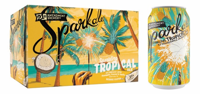 Tropical Sparkale - 21st Amendment Brewery 