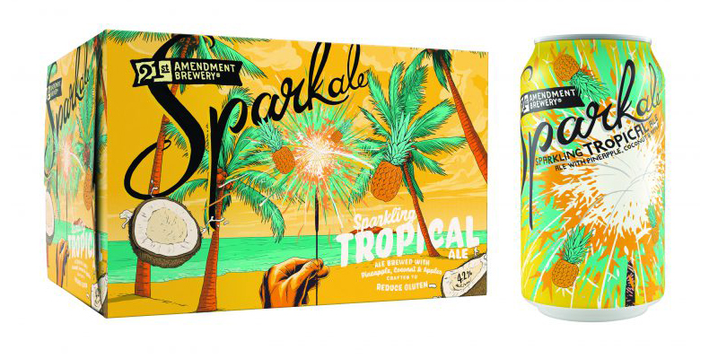21st Amendment Brewery Tropical Sparkale