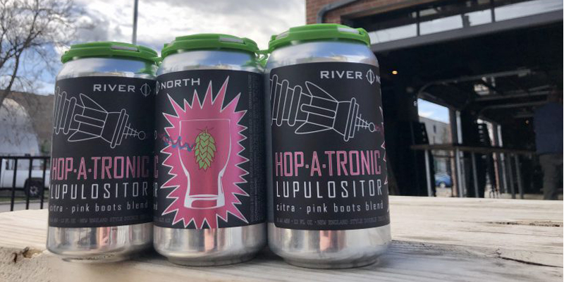 River North Brewery Hop-A-Tronic Lupulositor Pink Boots Society Blend