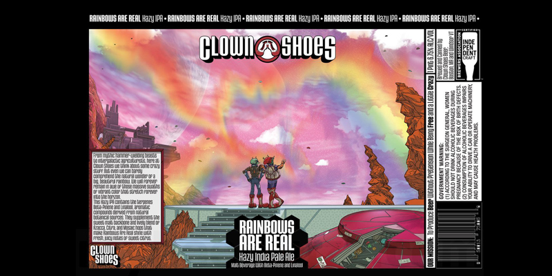 Clown Shoes Rainbows Are Real Hazy IPA Terpenes