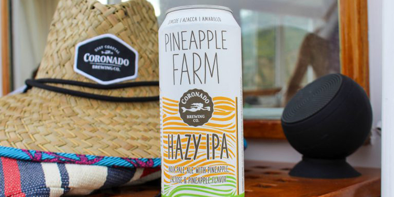 Coronado Brewing Pineapple Farm Hazy IPA