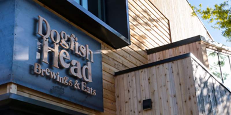 Dogfish Head Launches 16 oz. Cans at Rehoboth Brewpub
