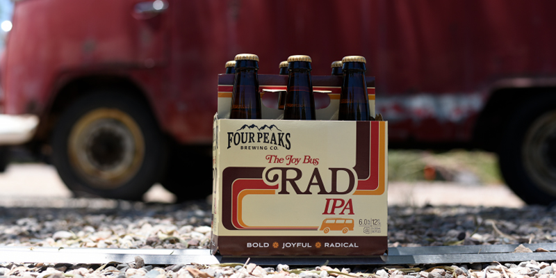 A-B’s Four Peaks Brewing Co. The Joy Bus Beer Benefiting Cancer Patients