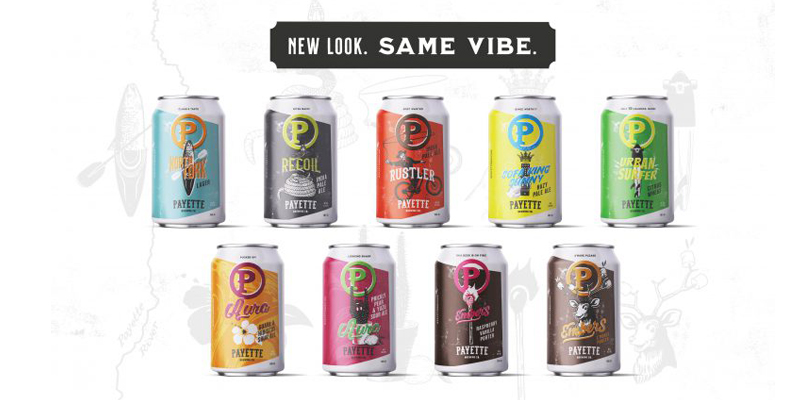 Payette Brewing New Can Design