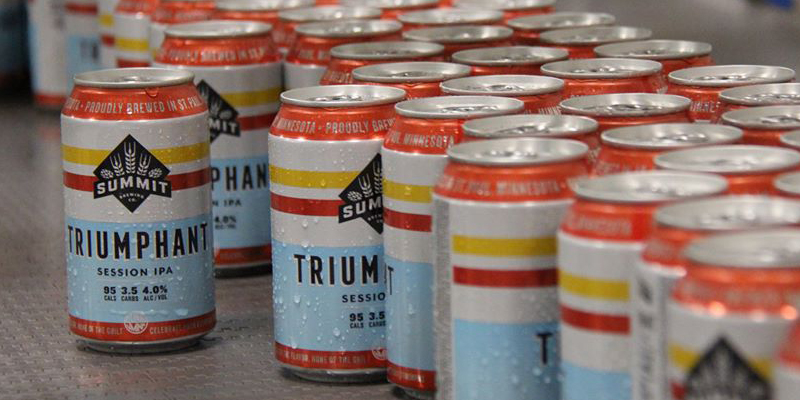 Triumphant Session IPA Summit Brewing Year-Round