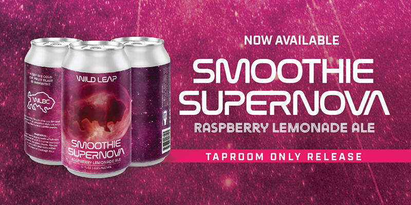 Wild Leap Releases New Series of Smoothie-Style Beer: Smoothie Supernova
