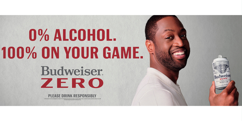 Anheuser-Busch Launches Budweiser Zero Non-Alcoholic Beer in Collaboration with Dwyane Wade