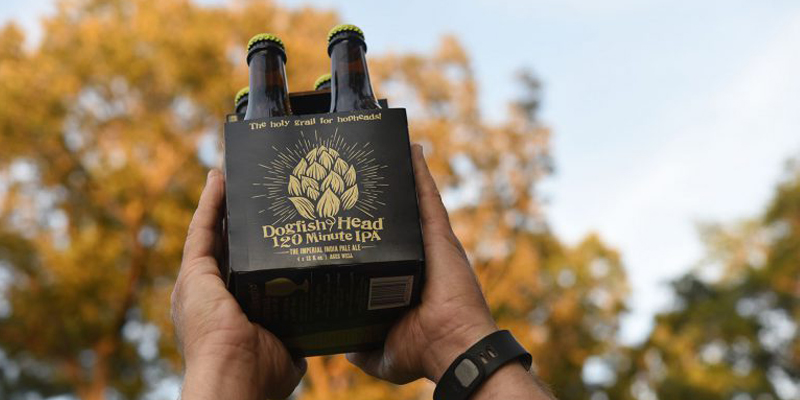 Dogfish Head’s 120 Minute IPA Returns with New Bottle Carrier