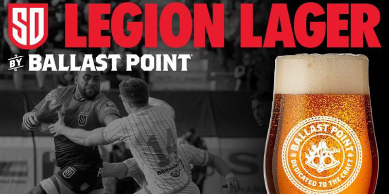 San Diego Legion and Ballast Point Brewing Co. Legion Lager