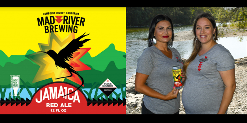 Mad River Brewing Launches New Jamaica Red Ale Logo