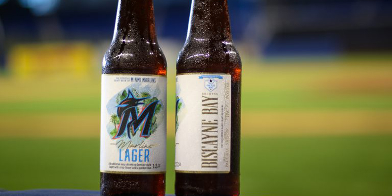 Biscayne Bay Brewing Company and Miami Marlins Release Marlins Lager