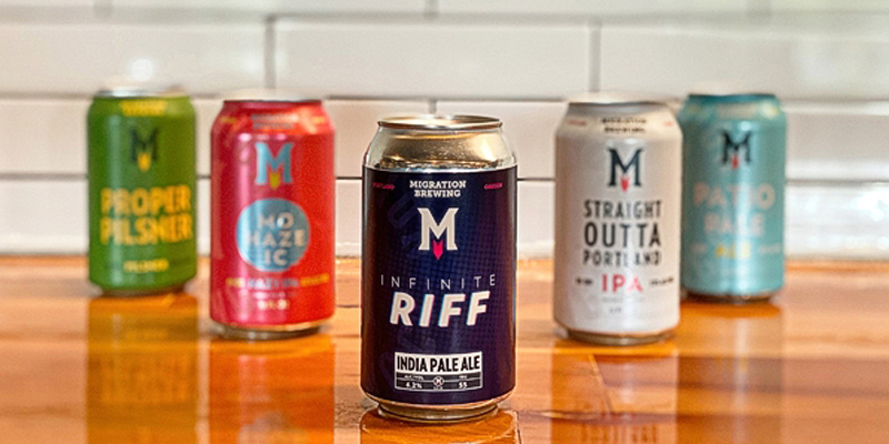 Migration Brewing Infinite Riff IPA in Cans