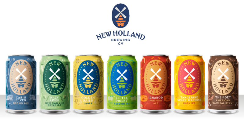 New Holland Brewing Company Reveals New Branding