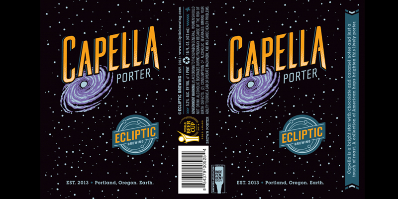 Ecliptic Brewing to Release Capella Porter in 16 oz. Cans