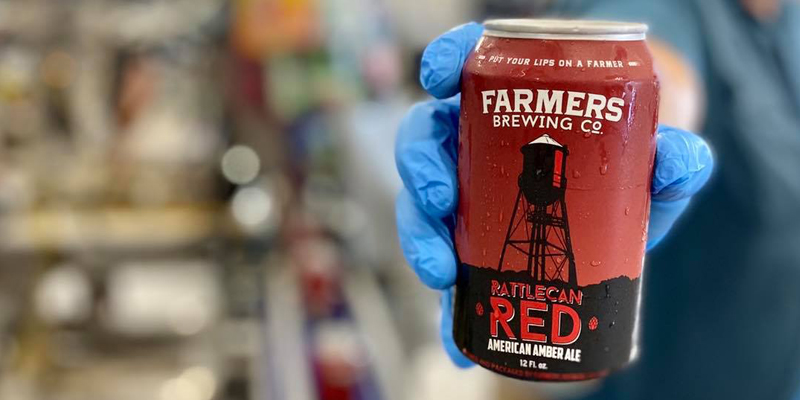 Farmers Brewing Co. Releases Rattle Can Red American Amber Ale