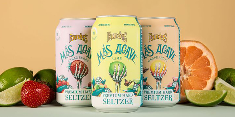 Founders Brewing Co. Introduces Más Agave Premium Hard Seltzer