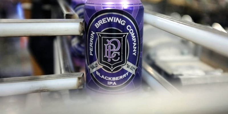 Blackberry IPA Returns to Perrin Brewing Company