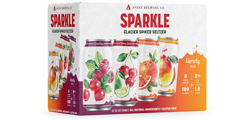 Avery Expands Sparkle Hard Seltzer Line in 2021