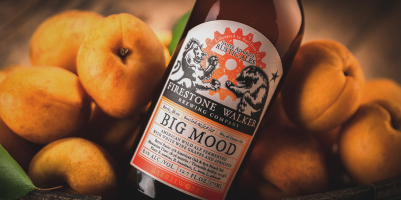 FIRESTONE WALKER’S BARRELWORKS RELEASES “BIG MOOD”  Wild Ale Crafted with Apricots & Wine Grapes in Collaboration with Sante Adairius Rustic Ales