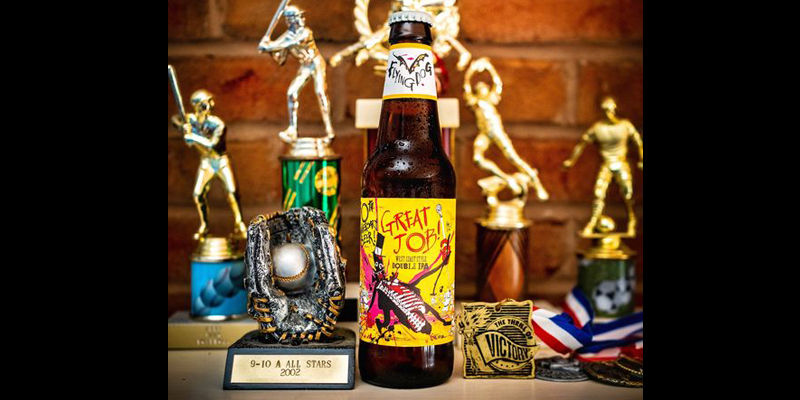 Flying Dog Brewery Celebrates 30 Years with Great Job! West Coast Double IPA