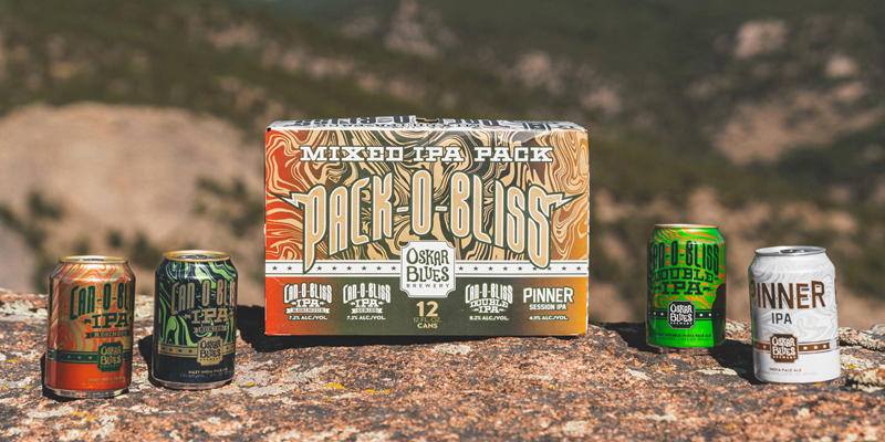 Oskar Blues Brewery Releases Pack-O-Bliss Mixed Pack