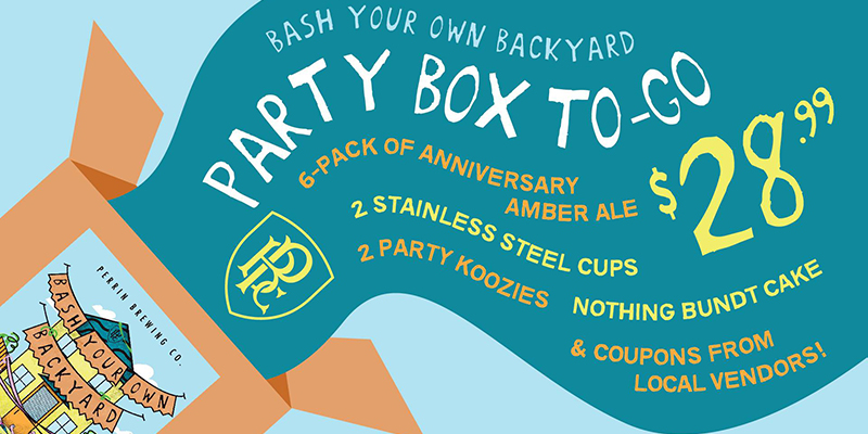 Perrin Brewing Company Releases Party Box To-Go For Eighth Anniversary