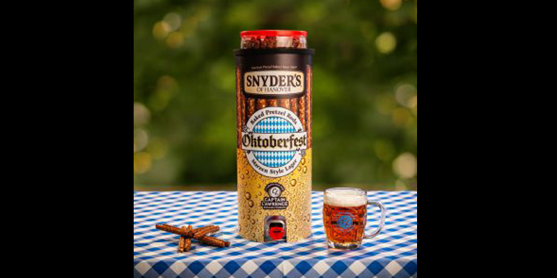 Snyder’s of Hanover and Captain Lawrence Brewing Co. Collaborate on Oktoberfest Pretzel Keg