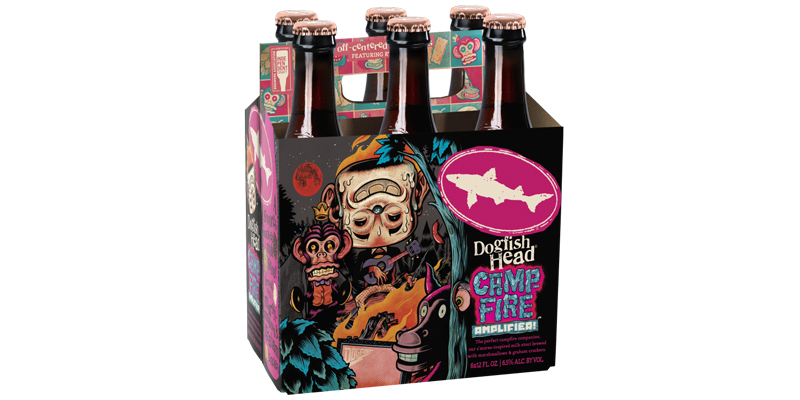 Dogfish Head Releases Campfire Amplifier S’mores-Centric Milk Stout