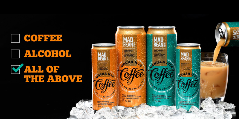 Geloso Beverage Group Launches Mad Bean Coffee Iced Coffee Malt Beverage