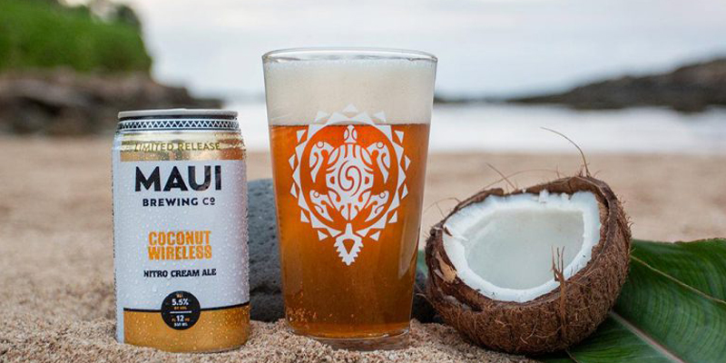 Maui Brewing Company Launches Coconut Wireless Nitro Cream Ale