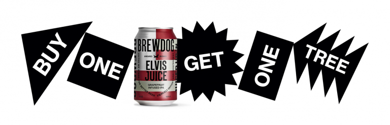 BrewDog Launches Buy One Get One Tree Initiative