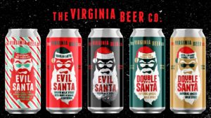 Virginia Beer Company Releases 2021 Lineup of Evil Santa Spiced Milk Stouts 