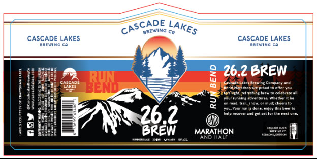 Cascade Lakes Brewing Co. To Serve As Official Sponsor Of The 7th Annual Bend Marathon 