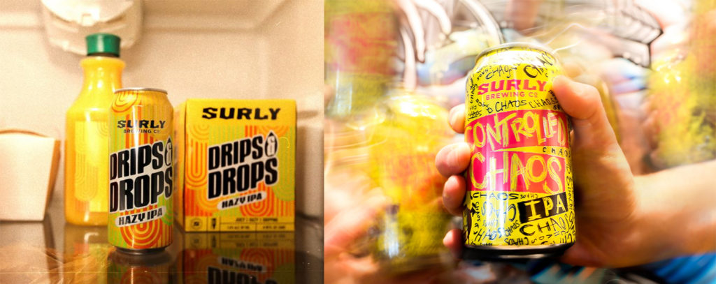 Surly Brewing Adds Controlled Chaos West Coast IPA and Drips and Drops Hazy IPA to its Year-Round Beer Arsenal
