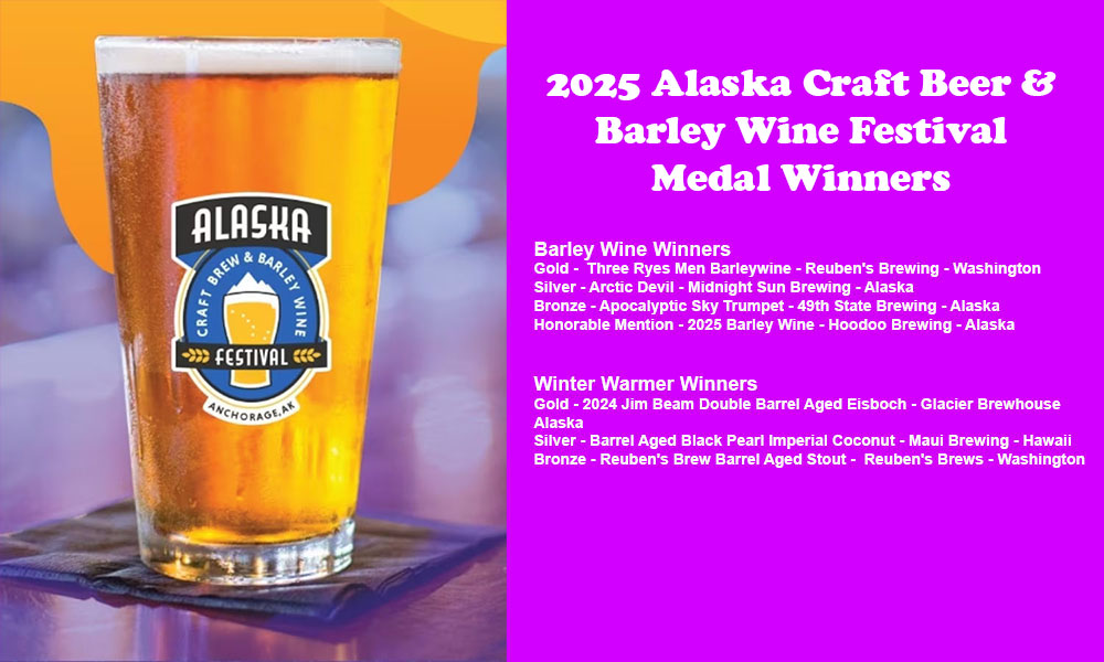 2025 Alaska Craft Brew and Barley Wine Festival - Medal Winners