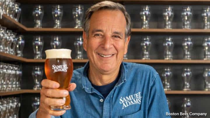 Jim Koch returns as CEO of the Boston Beer Company