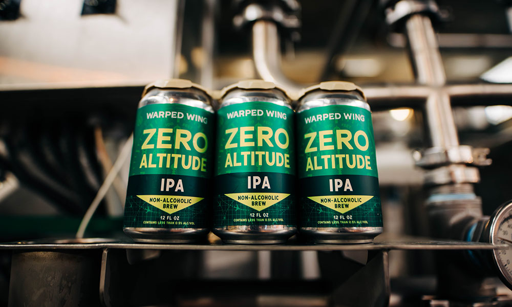 Warped Wing Takes Flight with Zero Altitude IPA: Dayton’s First Non-Alcoholic Beer