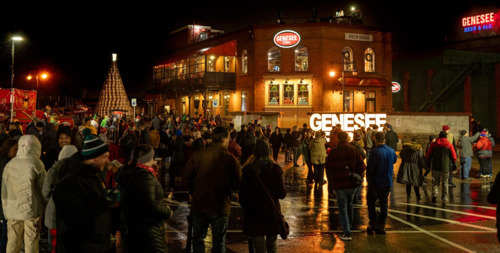 Genesee Brewery's Keg Tree Lights Up the Nation as Newsweek's Top Holiday Display