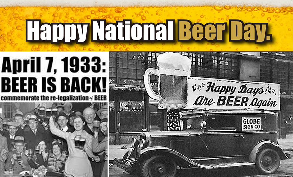 National Beer Day - April 7th