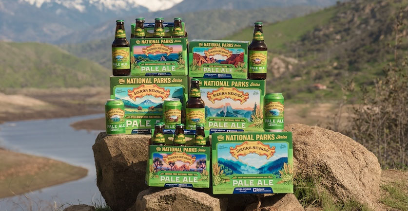 Sierra Nevada Brewing Returns with National Park-Themed Pale Ale Packaging to Support America’s National Parks